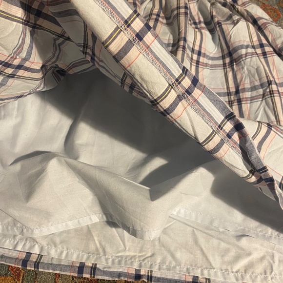 Merona Plaid/Light Blue Cotton Halter Dress - Picture 6 of 6